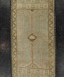 Turkish Mini Rug Oriental Hand Knotted Vintage Rug 1'9" x 3'5" #21061