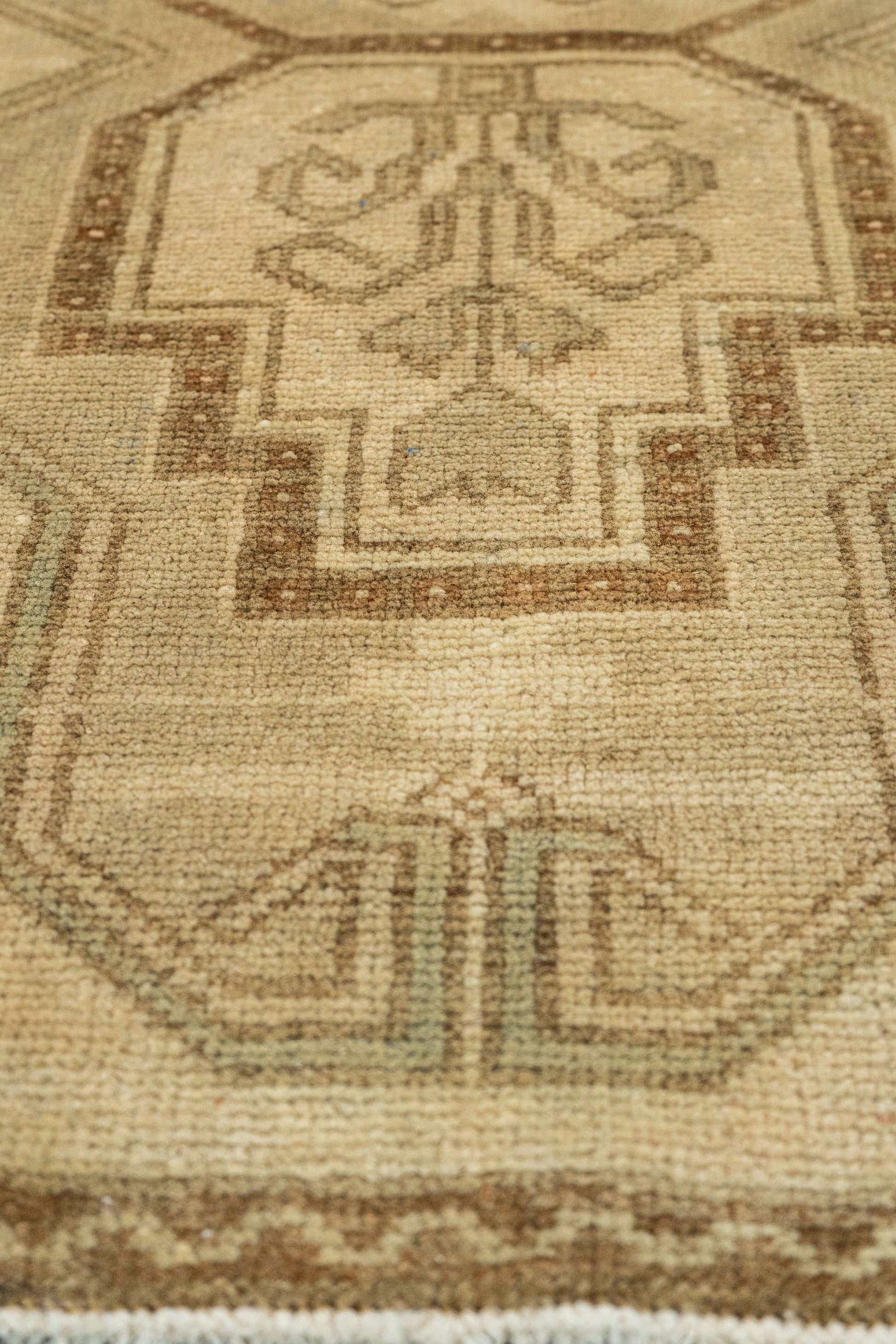 Turkish Mini Rug Oriental Hand Knotted Vintage Rug  1'8" x  3'2" #22129