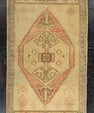 Turkish Mini Rug Oriental Hand Knotted Vintage Rug  1'10" x  3' #22018