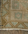 Turkish Mini Rug Oriental Hand Knotted Vintage Rug 1'9" x 3'5" #21061