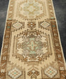 Turkish Mini Rug Oriental Hand Knotted Vintage Rug 1'7" x 3'4" #21256
