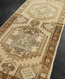 Turkish Mini Rug Oriental Hand Knotted Vintage Rug 1'7" x 3'4" #21256