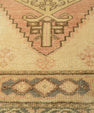 Turkish Mini Rug Oriental Hand Knotted Vintage Rug  1'10" x  3' #22018