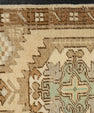 Turkish Mini Rug Oriental Hand Knotted Vintage Rug 1'7" x 3'4" #21256