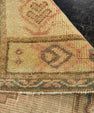 Turkish Mini Rug Oriental Hand Knotted Vintage Rug  1'10" x  3' #22018