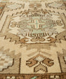 Turkish Mini Rug Oriental Hand Knotted Vintage Rug 1'7" x 3'4" #21256