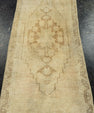 Turkish Mini Rug Oriental Hand Knotted Vintage Rug  1'5" x  3'5" #22056