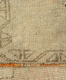 Turkish Mini Rug Oriental Hand Knotted Vintage Rug  1'5" x  3'5" #22056