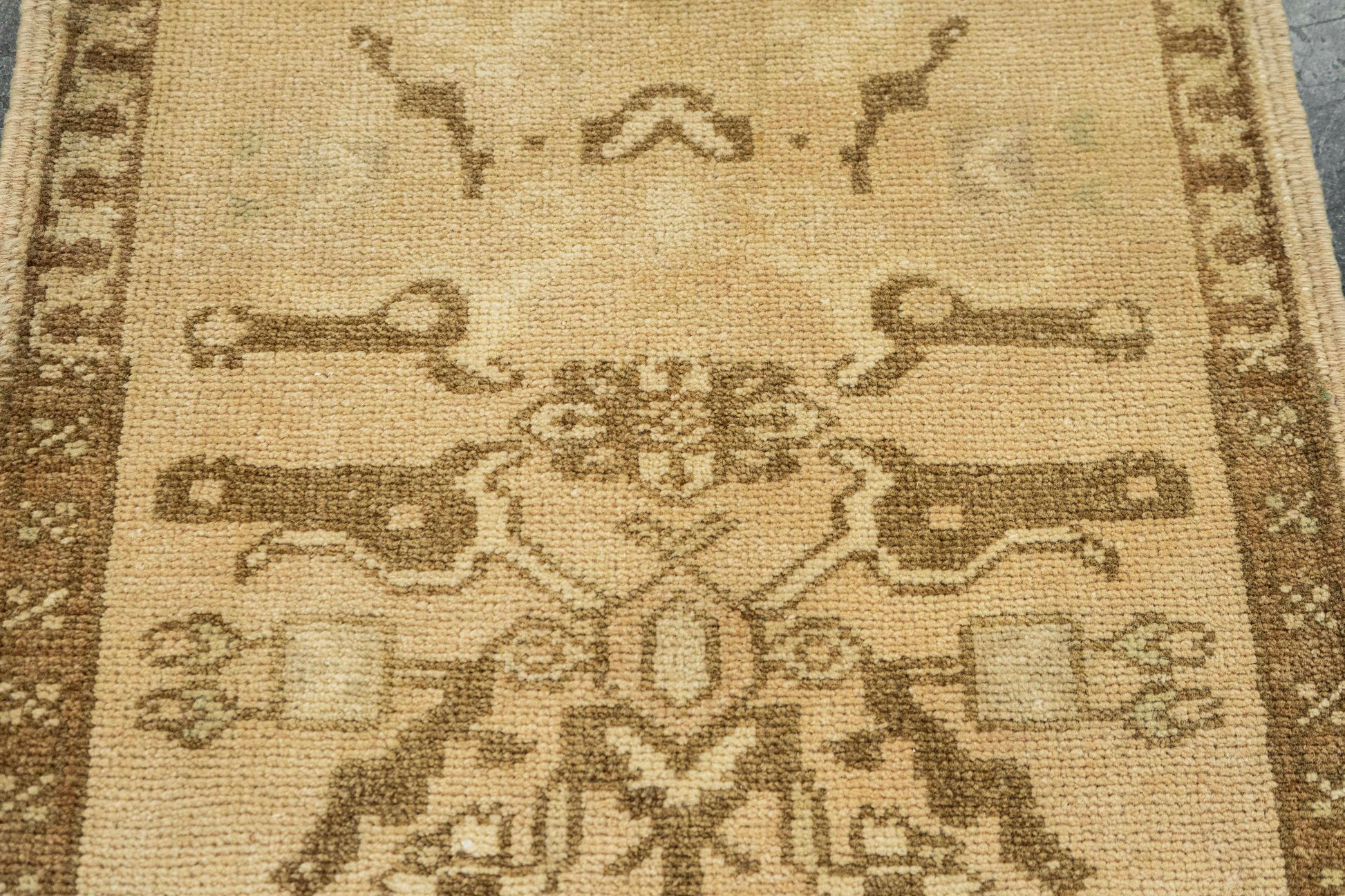 Turkish Mini Rug Oriental Hand Knotted Vintage Rug  1'8" x  2'11" #22009