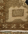 Turkish Mini Rug Oriental Hand Knotted Vintage Rug  1'8" x  2'11" #22009