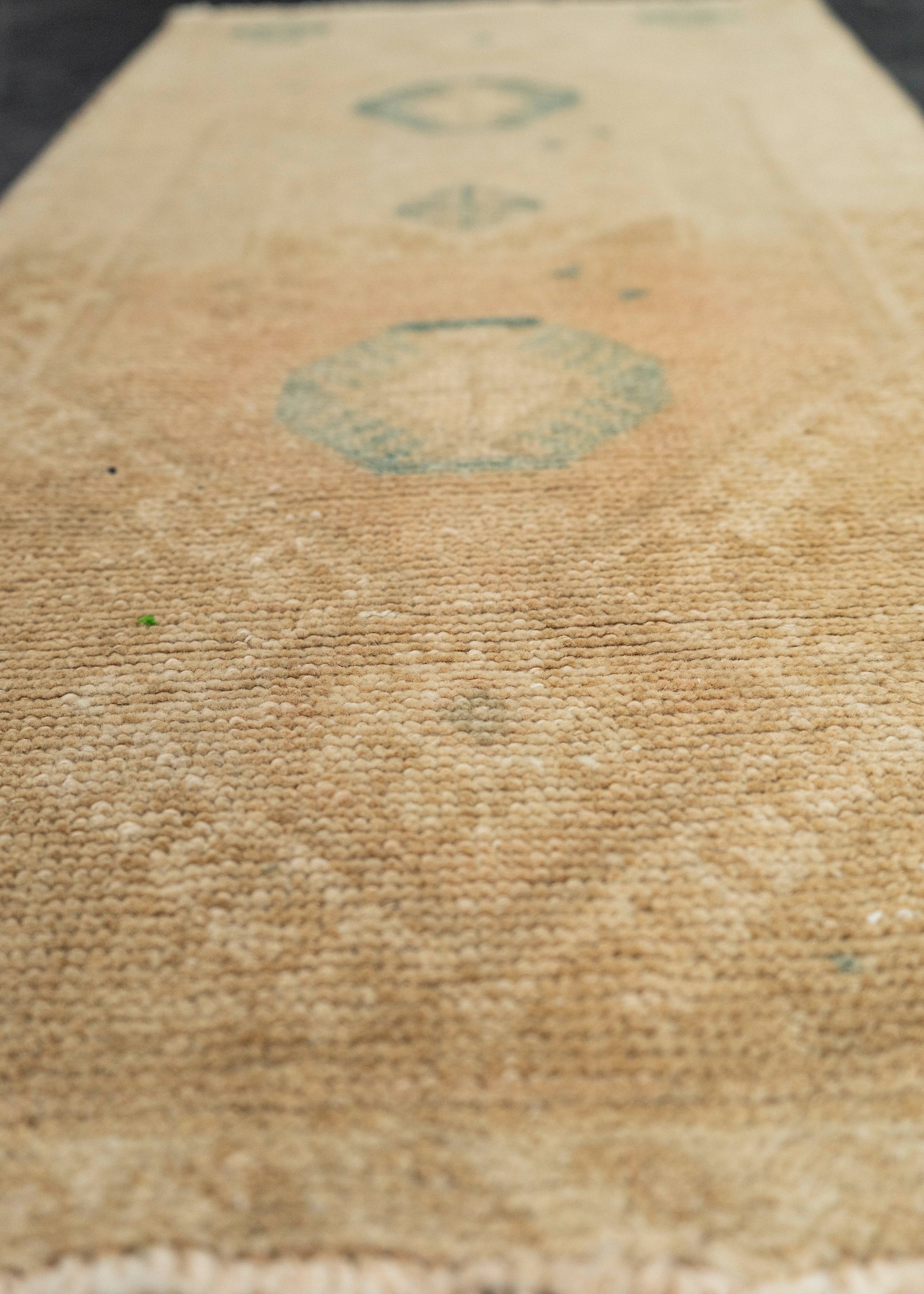 Turkish Mini Rug Oriental Hand Knotted Vintage Rug 1'6" x 3'4" #21095
