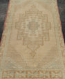 Turkish Mini Rug Oriental Hand Knotted Vintage Rug 1'10" x 3'3" #21046