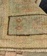 Turkish Mini Rug Oriental Hand Knotted Vintage Rug  1'8" x  3' #22113