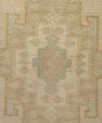 Turkish Mini Rug Oriental Hand Knotted Vintage Rug 1'10" x 3'3" #21046