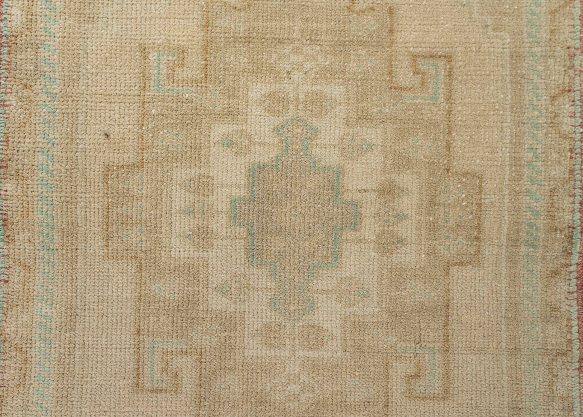 Turkish Mini Rug Oriental Hand Knotted Vintage Rug 1'10" x 3'3" #21046