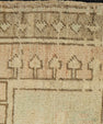 Turkish Mini Rug Oriental Hand Knotted Vintage Rug  1'9" x  3'1" #22044