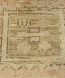 Turkish Mini Rug Oriental Hand Knotted Vintage Rug  1'9" x  3'1" #22044