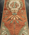 Turkish Mini Rug Oriental Hand Knotted Vintage Rug 1'3" x 3' #21238