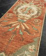 Turkish Mini Rug Oriental Hand Knotted Vintage Rug 1'3" x 3' #21238