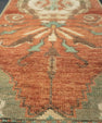 Turkish Mini Rug Oriental Hand Knotted Vintage Rug 1'3" x 3' #21238