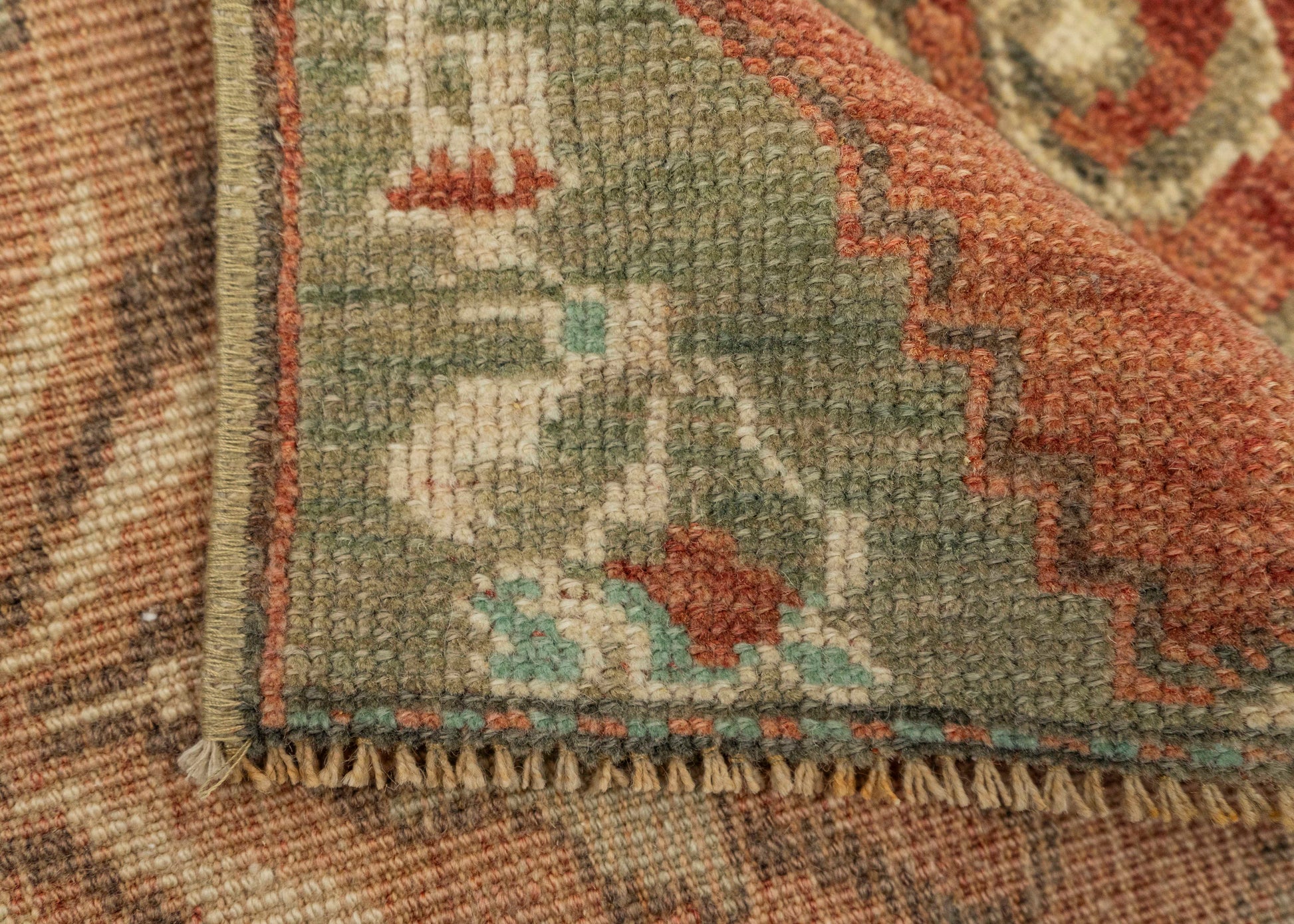 Turkish Mini Rug Oriental Hand Knotted Vintage Rug 1'3" x 3' #21238
