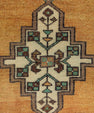 Turkish Mini Rug Oriental Hand Knotted Vintage Rug 1'7" x 3' #21220