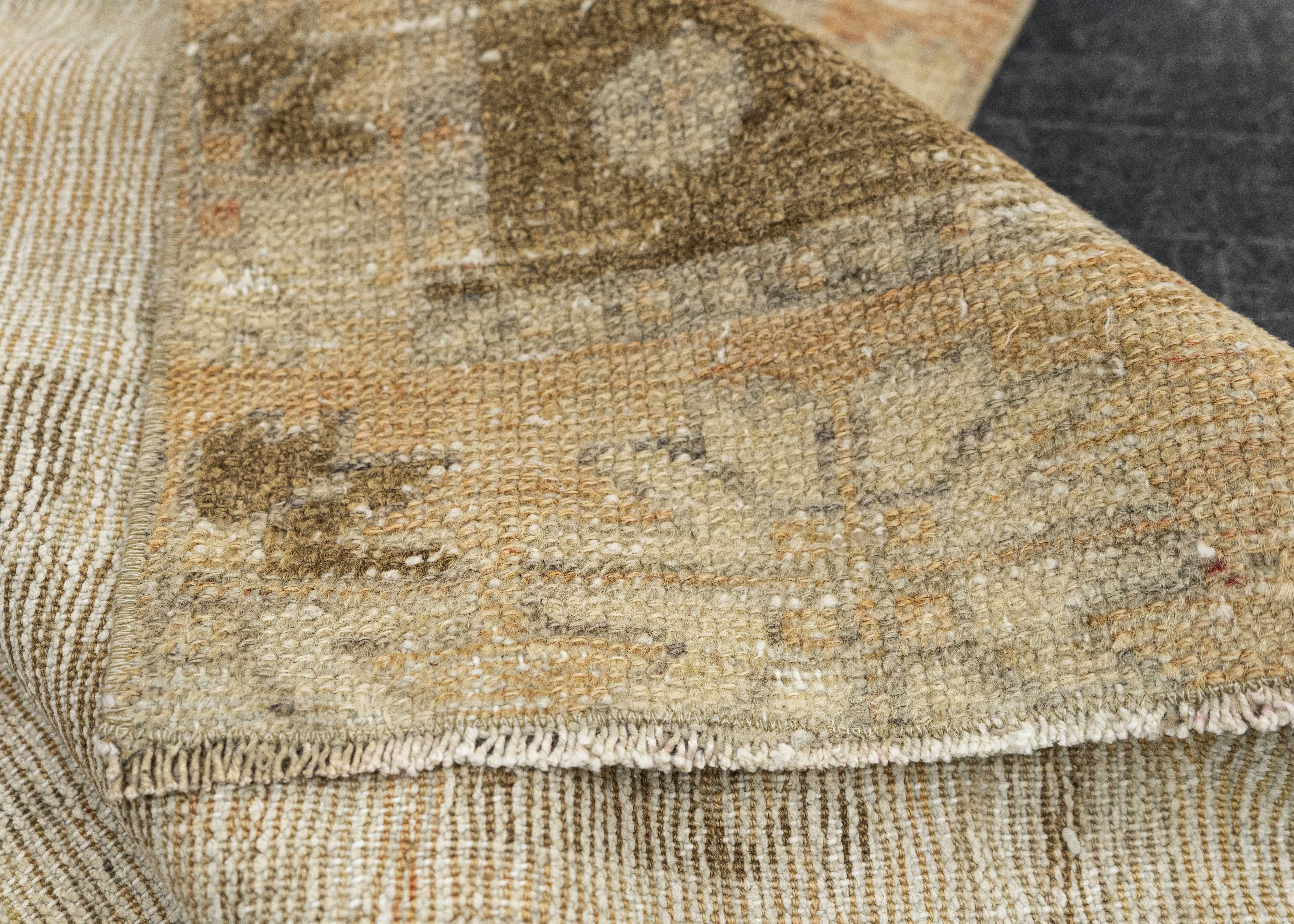 Turkish Vintage Runner Rug 2'8