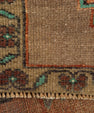 Turkish Mini Rug Oriental Hand Knotted Vintage Rug 1'7" x 3' #21220