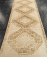 Turkish Vintage Runner Rug 3' x 10'7" #24426
