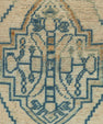 Turkish Mini Rug Oriental Hand Knotted Vintage Rug 1'9" x 3'3" #21136