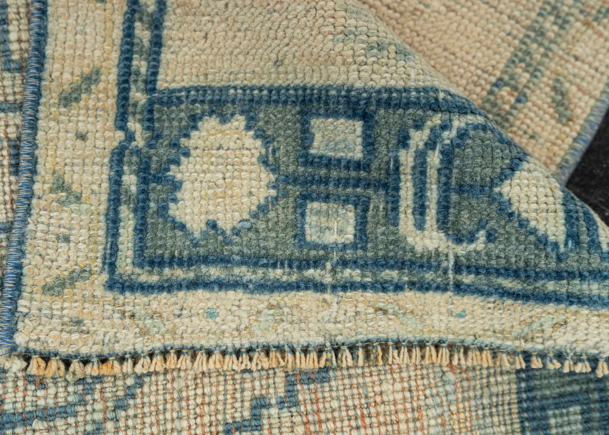 Turkish Mini Rug Oriental Hand Knotted Vintage Rug 1'9" x 3'3" #21136