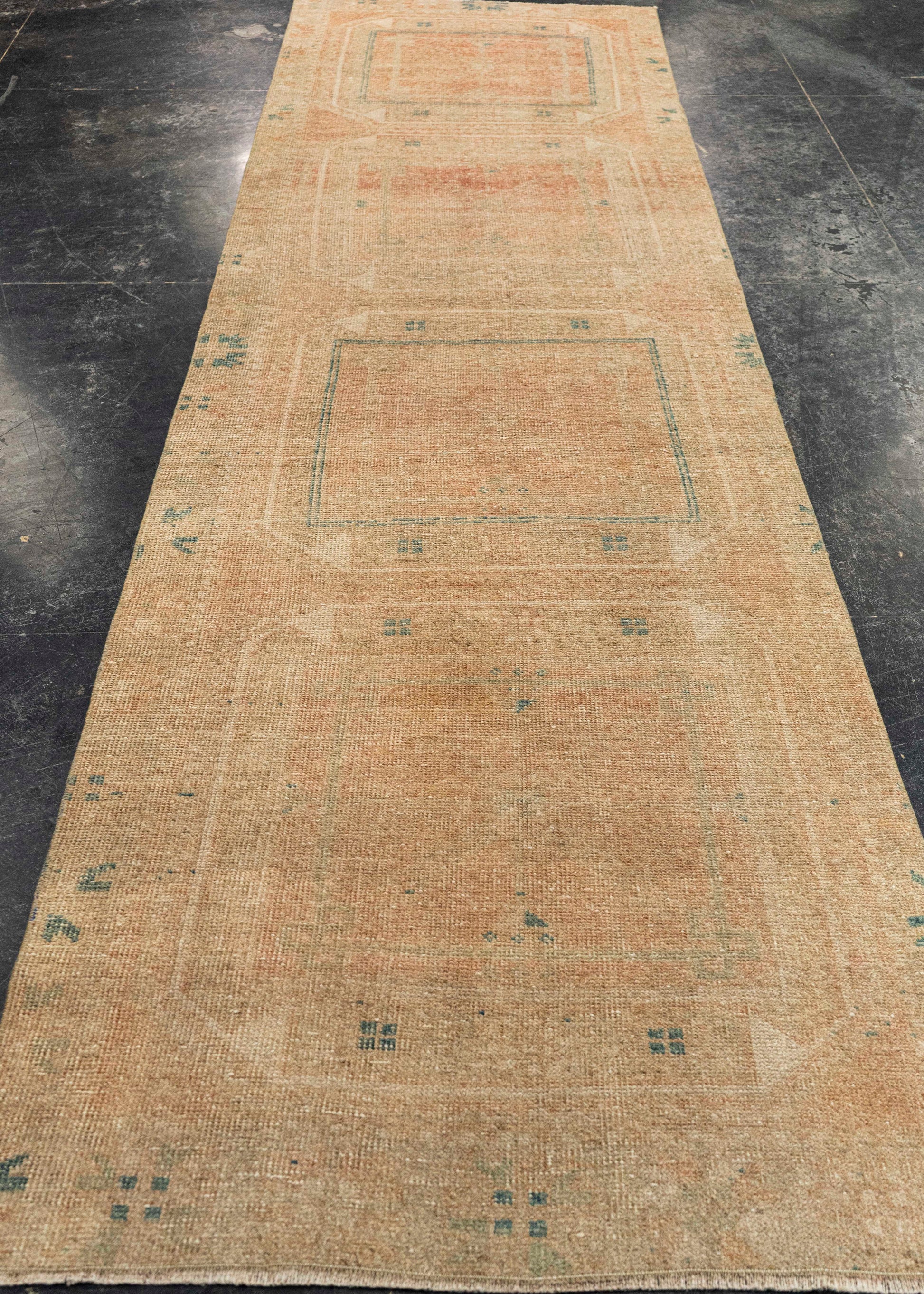 Turkish Vintage Runner Rug 3' x 10'10" #24423