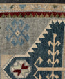 Turkish Mini Rug Oriental Hand Knotted Vintage Rug 1'6" x 3'4" #21105