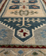 Turkish Mini Rug Oriental Hand Knotted Vintage Rug 1'6" x 3'4" #21105