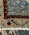 Turkish Mini Rug Oriental Hand Knotted Vintage Rug 1'6" x 3'4" #21105