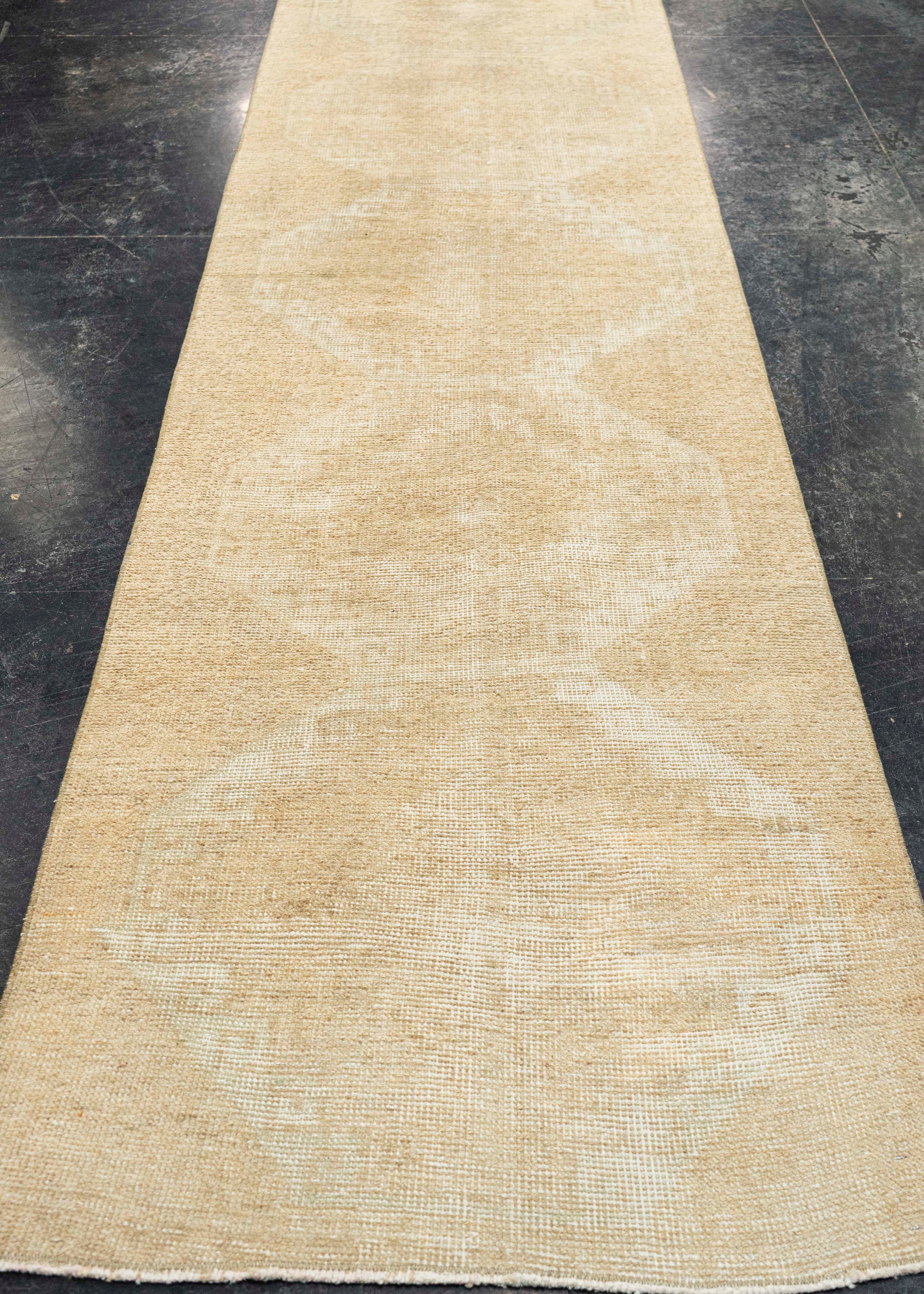 Turkish Vintage Runner Rug 2'10" x 10'8" #24422