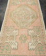 Turkish Mini Rug Oriental Hand Knotted Vintage Rug 1'7" x 3'2" #21161