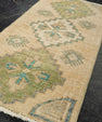 Turkish Mini Rug Oriental Hand Knotted Vintage Rug 1'5" x 2'9" #21096
