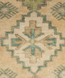 Turkish Mini Rug Oriental Hand Knotted Vintage Rug 1'5" x 2'9" #21096