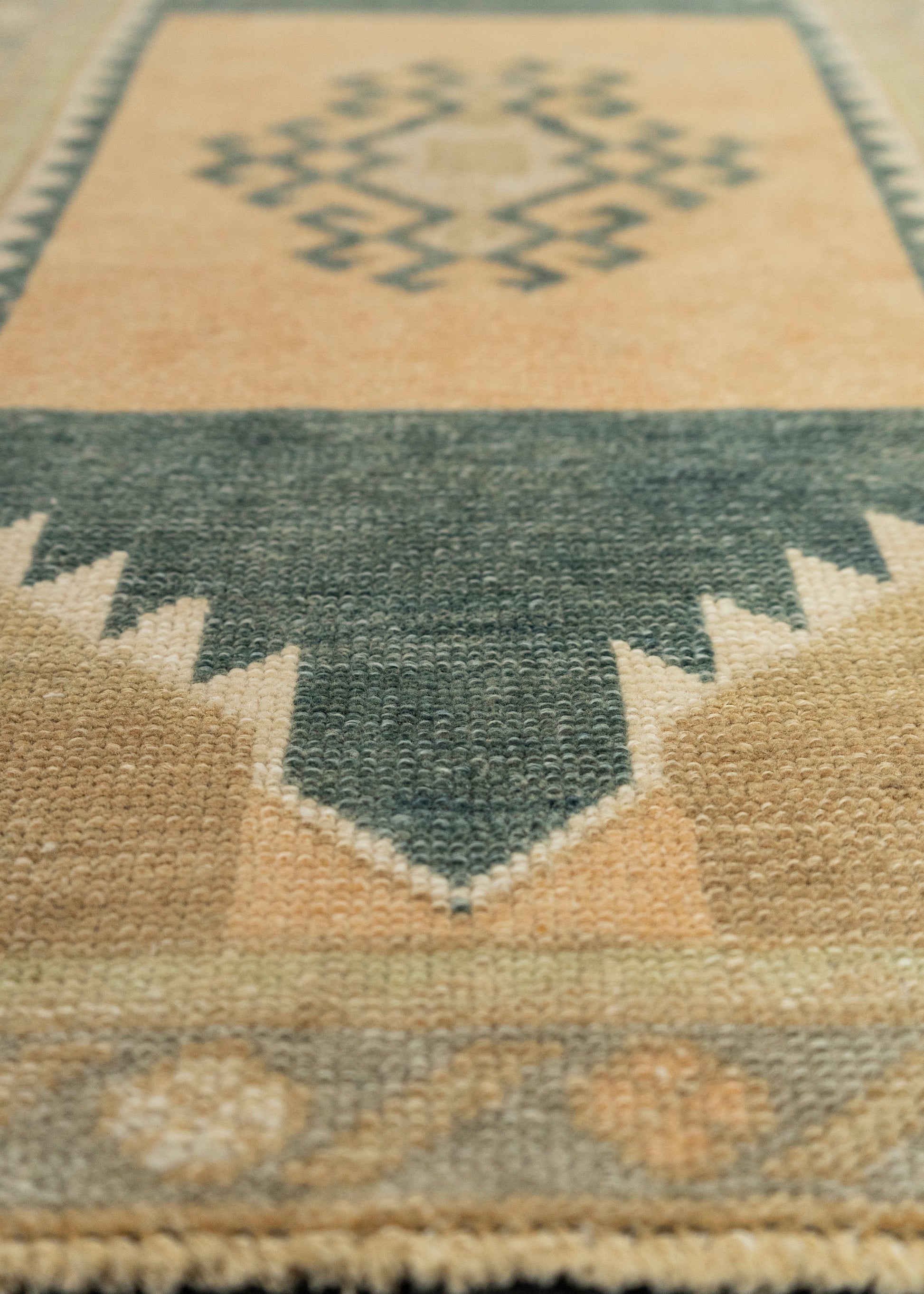 Turkish Mini Rug Oriental Hand Knotted Vintage Rug 1'7" x 2'7" #21262