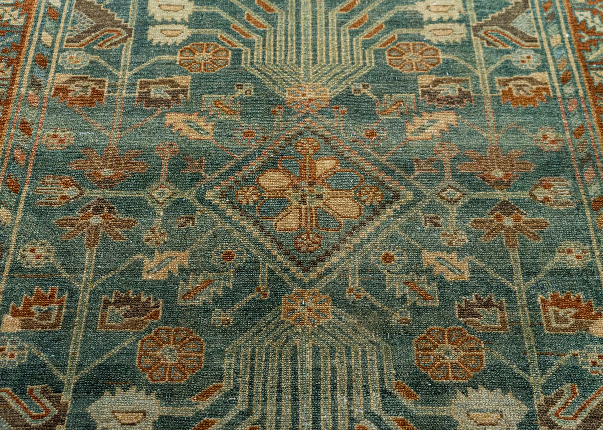 Turkish Antique Runner Rug 3'5" x 12'6"