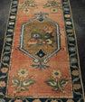 Turkish Mini Rug Oriental Hand Knotted Vintage Rug 1'6" x 2'8" #21241