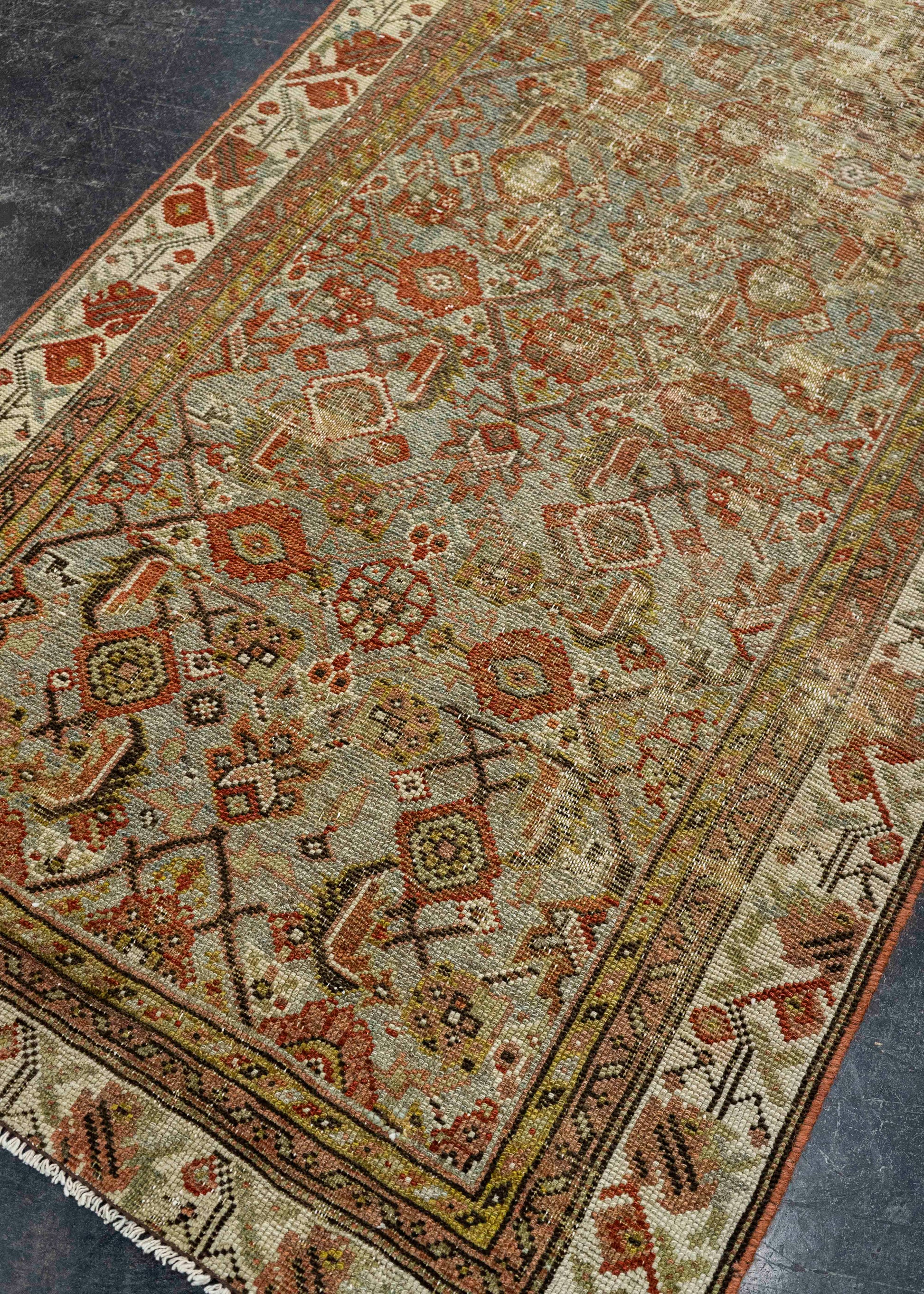 Turkish Antique Runner Rug 2'9" x 13'5" #23673