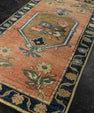 Turkish Mini Rug Oriental Hand Knotted Vintage Rug 1'6" x 2'8" #21241