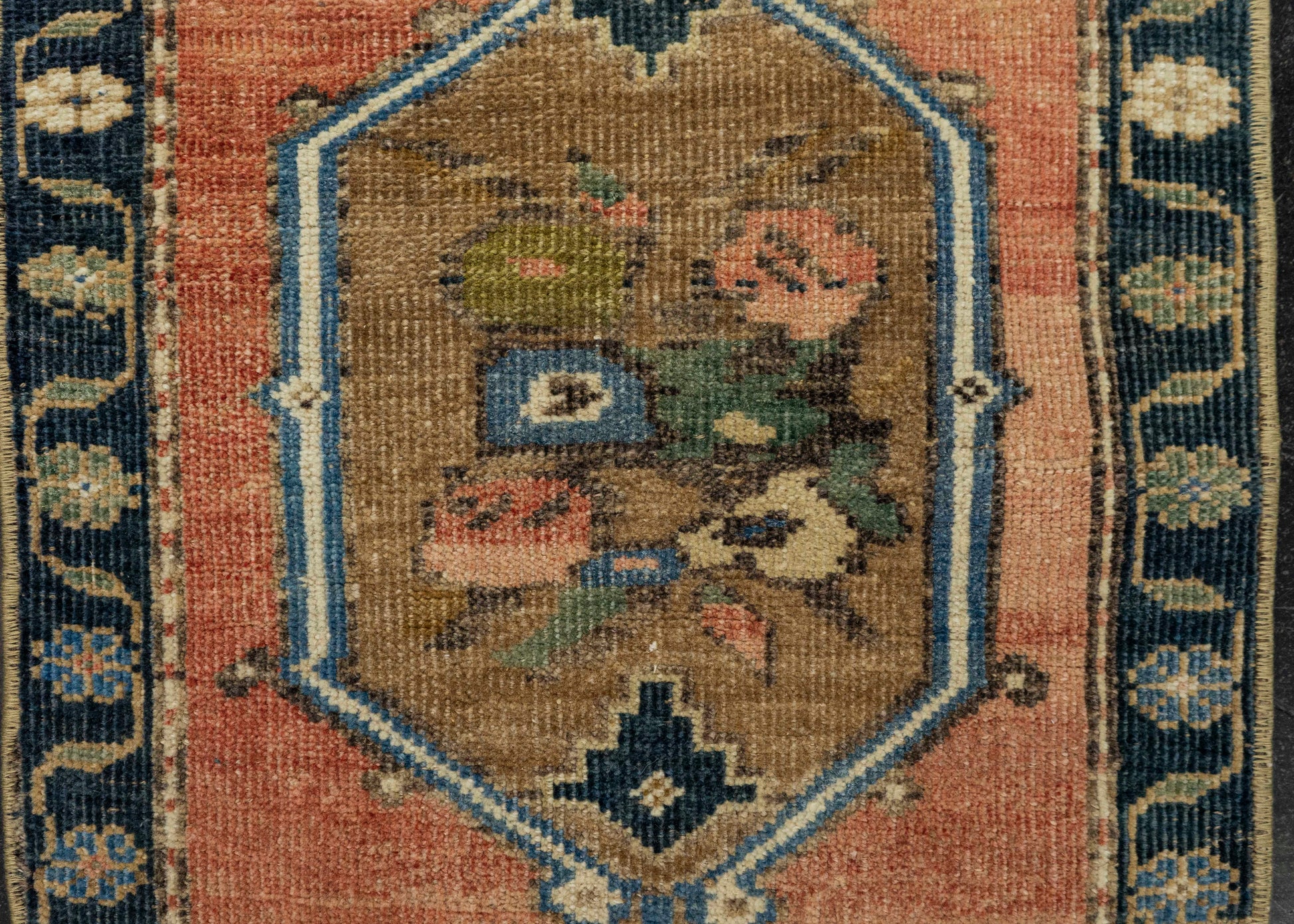 Turkish Mini Rug Oriental Hand Knotted Vintage Rug 1'6" x 2'8" #21241