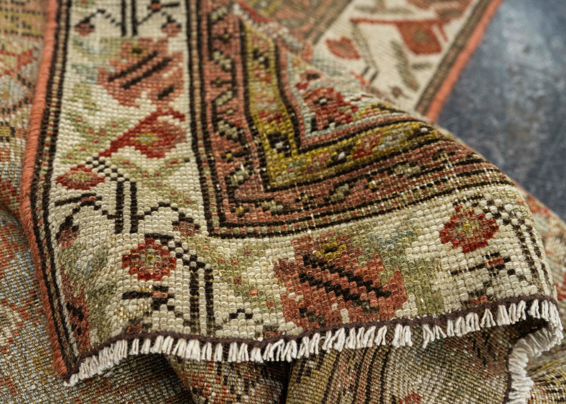 Turkish Antique Runner Rug 2'9" x 13'5" #23673