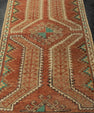 Turkish Mini Rug Oriental Hand Knotted Vintage Rug 1'9" x 3'1" #21160