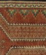 Turkish Mini Rug Oriental Hand Knotted Vintage Rug 1'9" x 3'1" #21160
