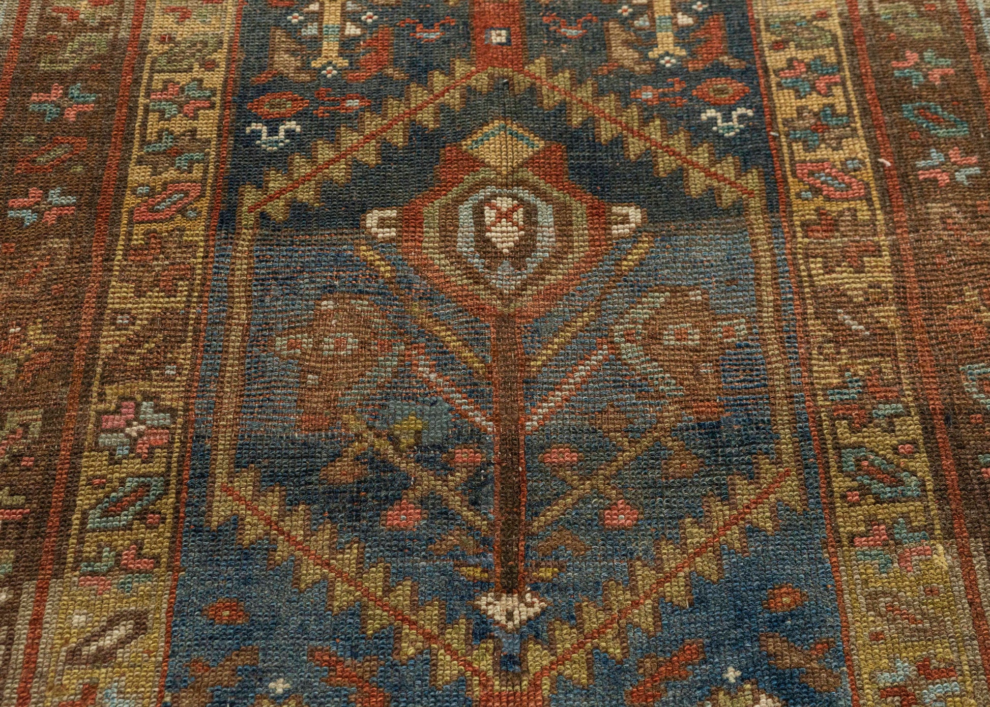 Turkish Antique Runner Rug 3'6" x 16'9" #23672