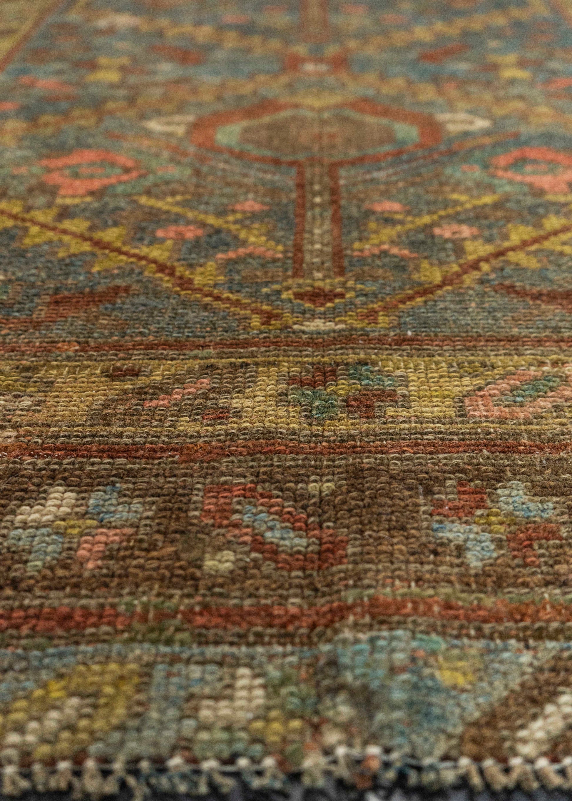 Turkish Antique Runner Rug 3'6" x 16'9" #23672